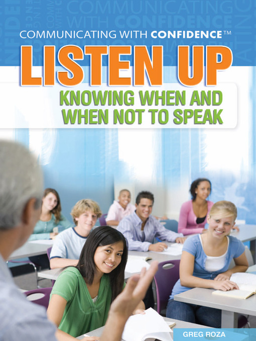 Title details for Listen Up by Greg Roza - Available